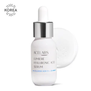 lumiere 2% hyaluronic acid face serum – deep hydration for plump, dewy skin
