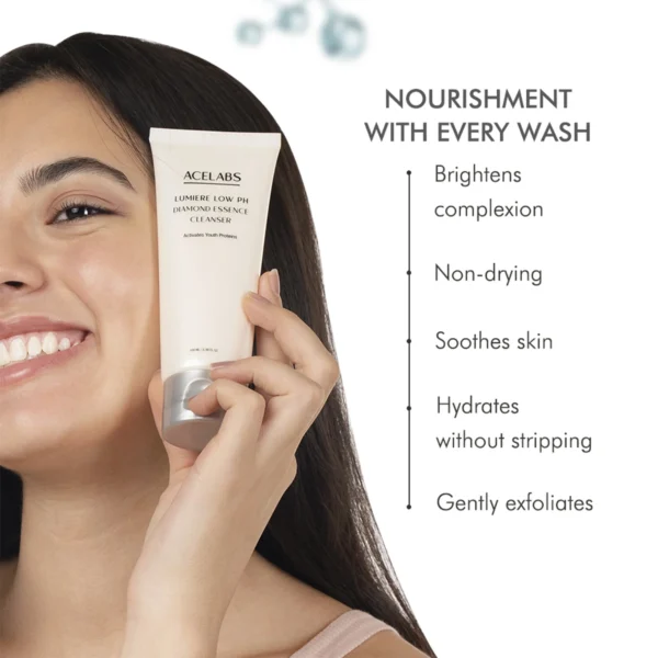 lumiere low ph diamond essence cleanser