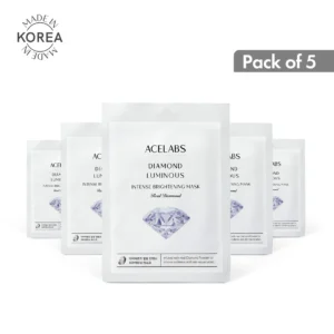 diamond luminous intense brightening mask 5 pcs